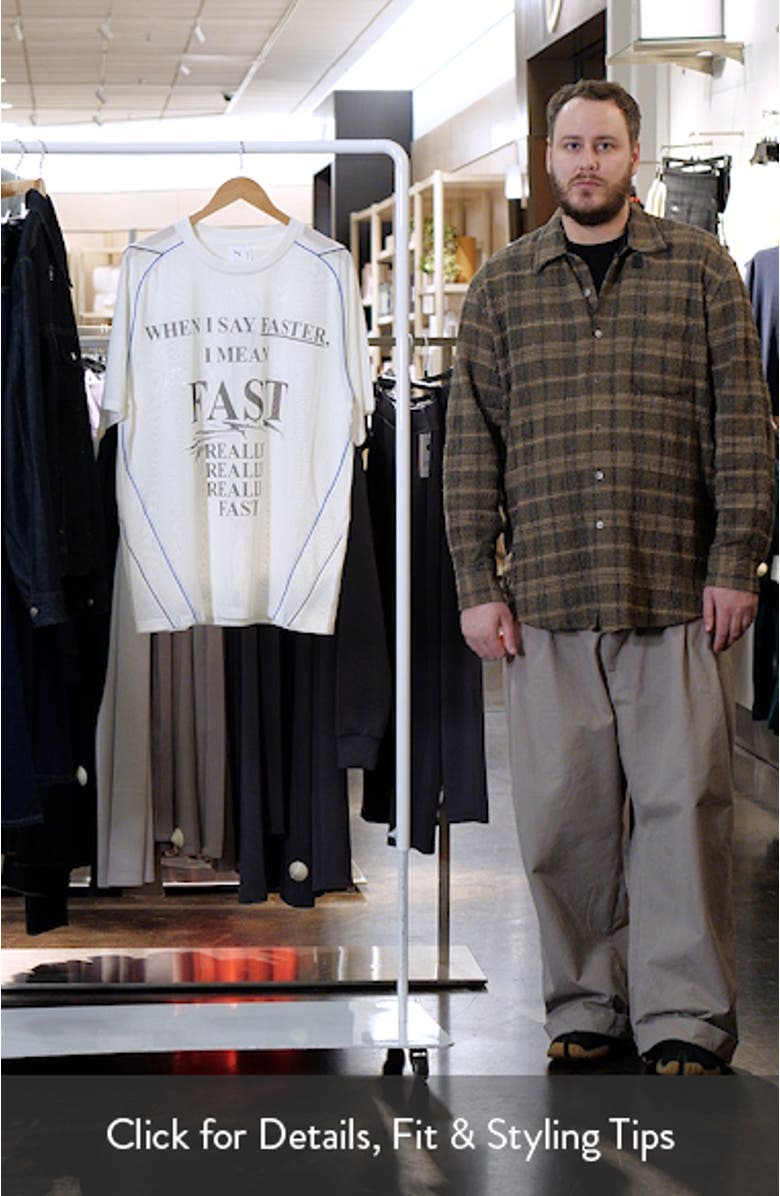 Nine to Five Mesh Graphic T-Shirt, sales video thumbnail