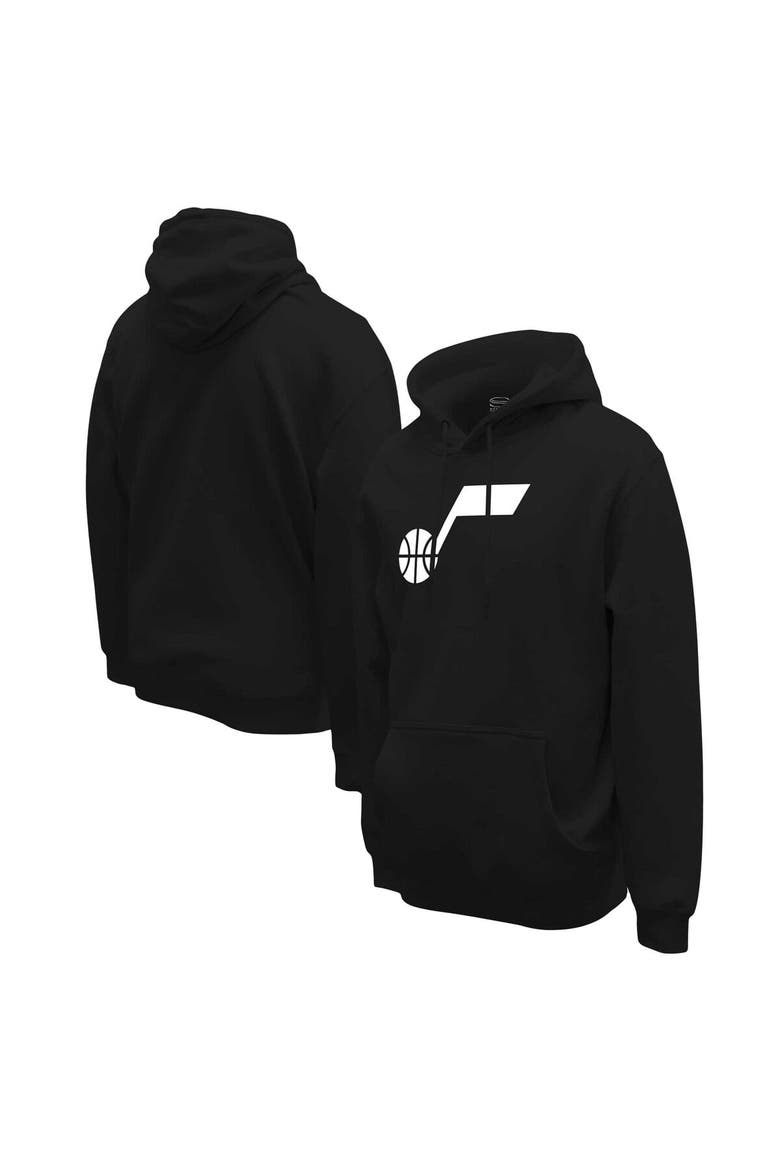 Unisex Stadium Essentials  Black Utah Jazz Primary Logo Pullover Hoodie, Alternate, color, Black