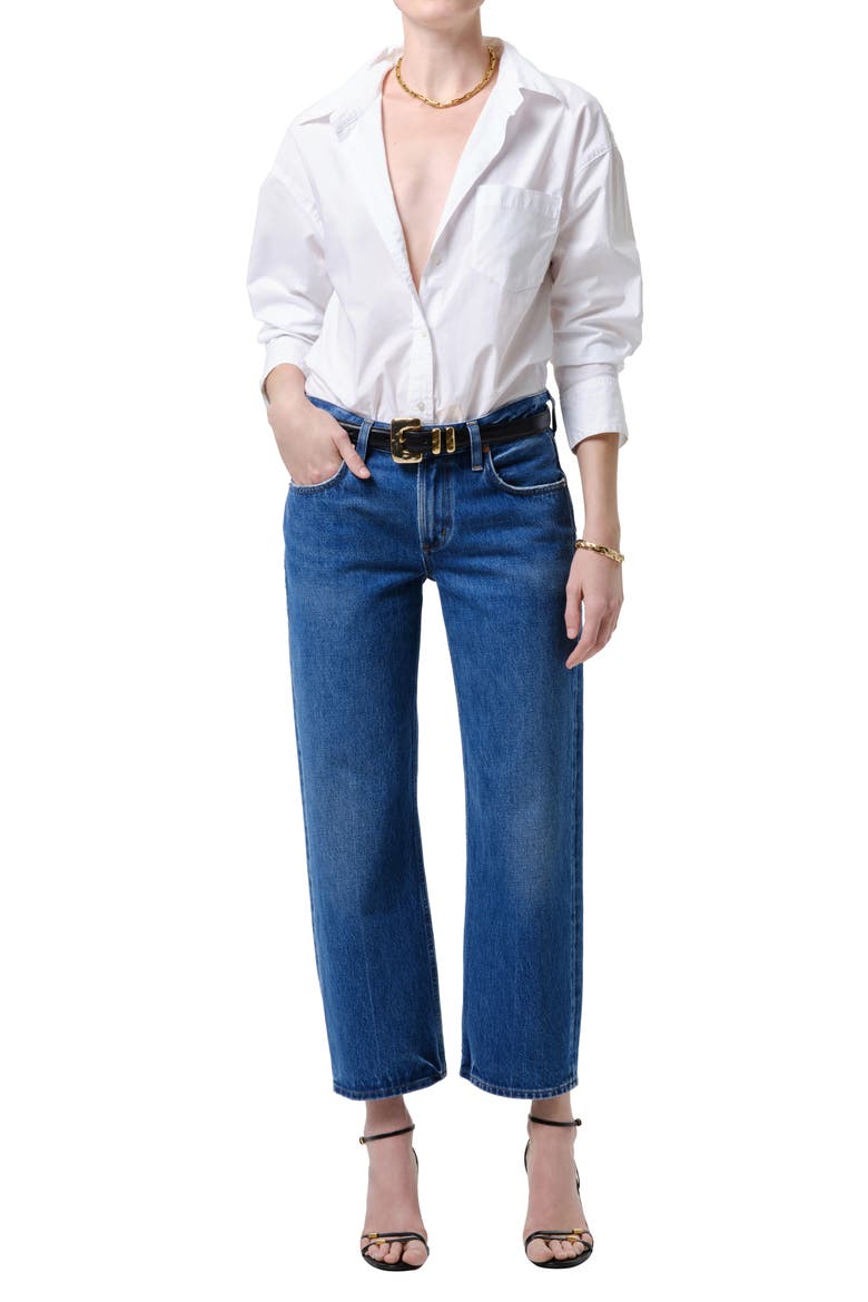 Thea Boyfriend Shirt, Alternate, color, OPTIC WHITE