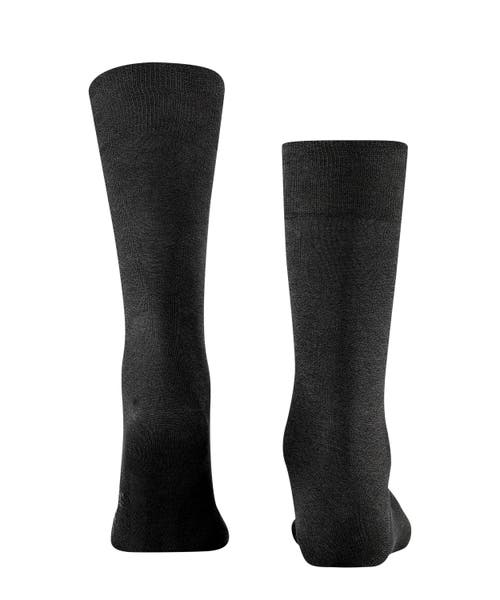 Falke Cool 24/7 Cooling Dress Socks In Gray