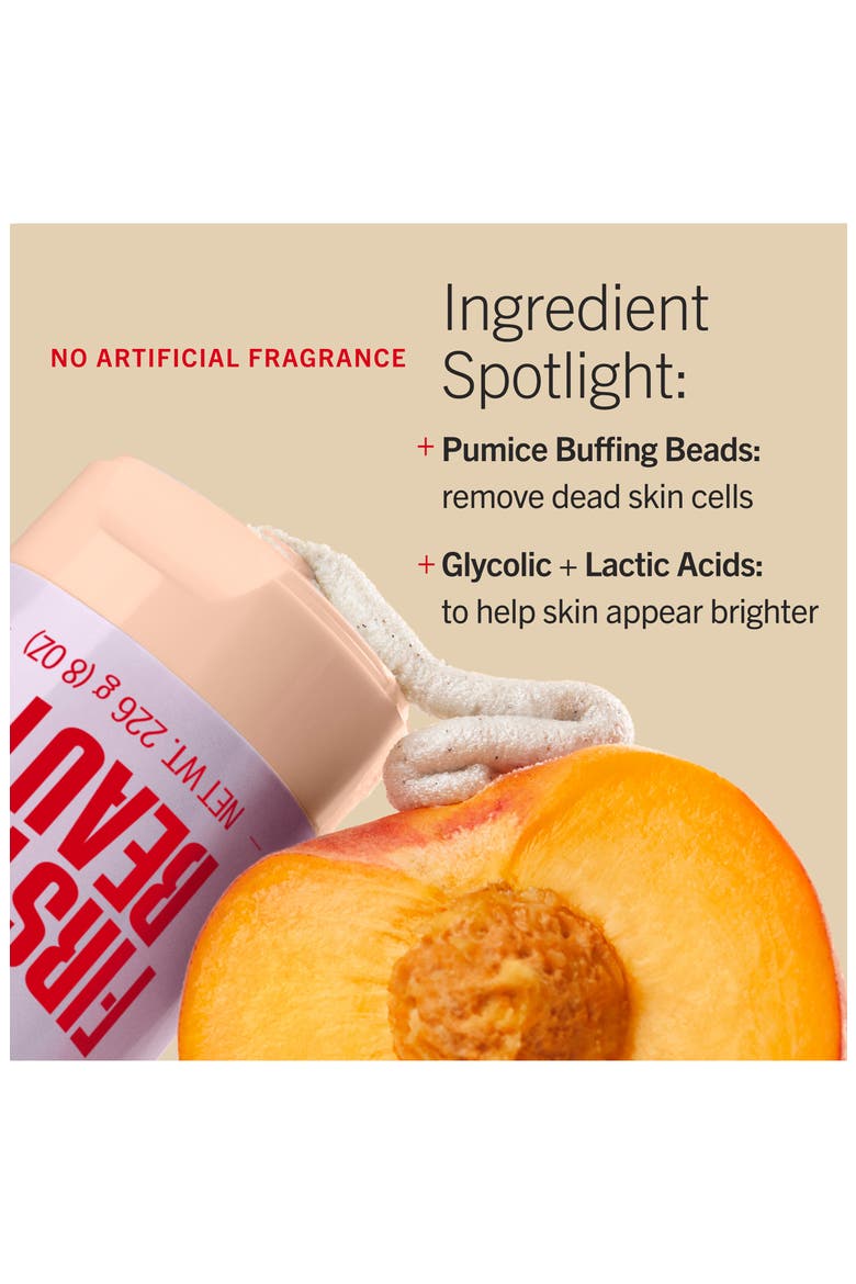 KP Bump Eraser Body Scrub with 10% AHA Fresh Peach, Alternate, color, NO COLOR