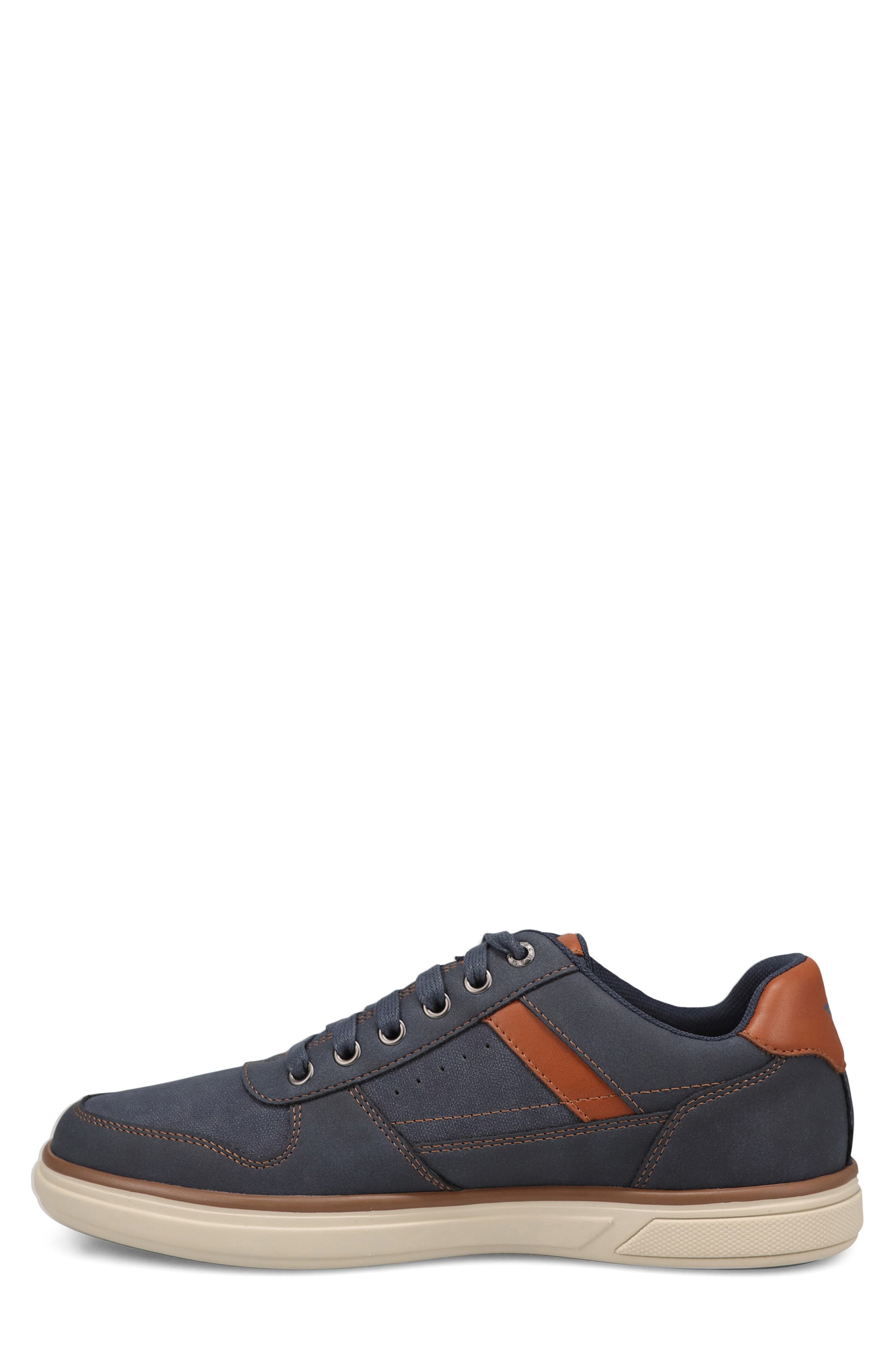 Fabien Sneaker, Alternate, color, NAVY