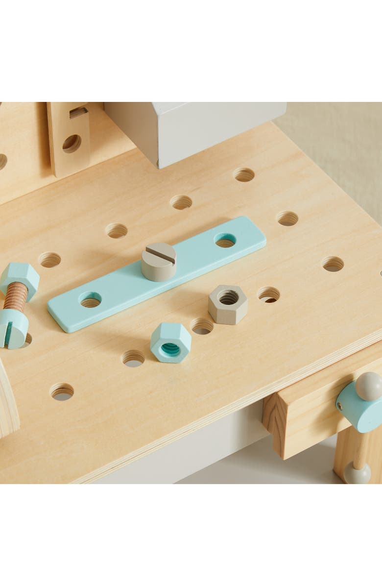 Wonder & Wise by Asweets Little Builder Workbench Playset, Alternate, color, Multi