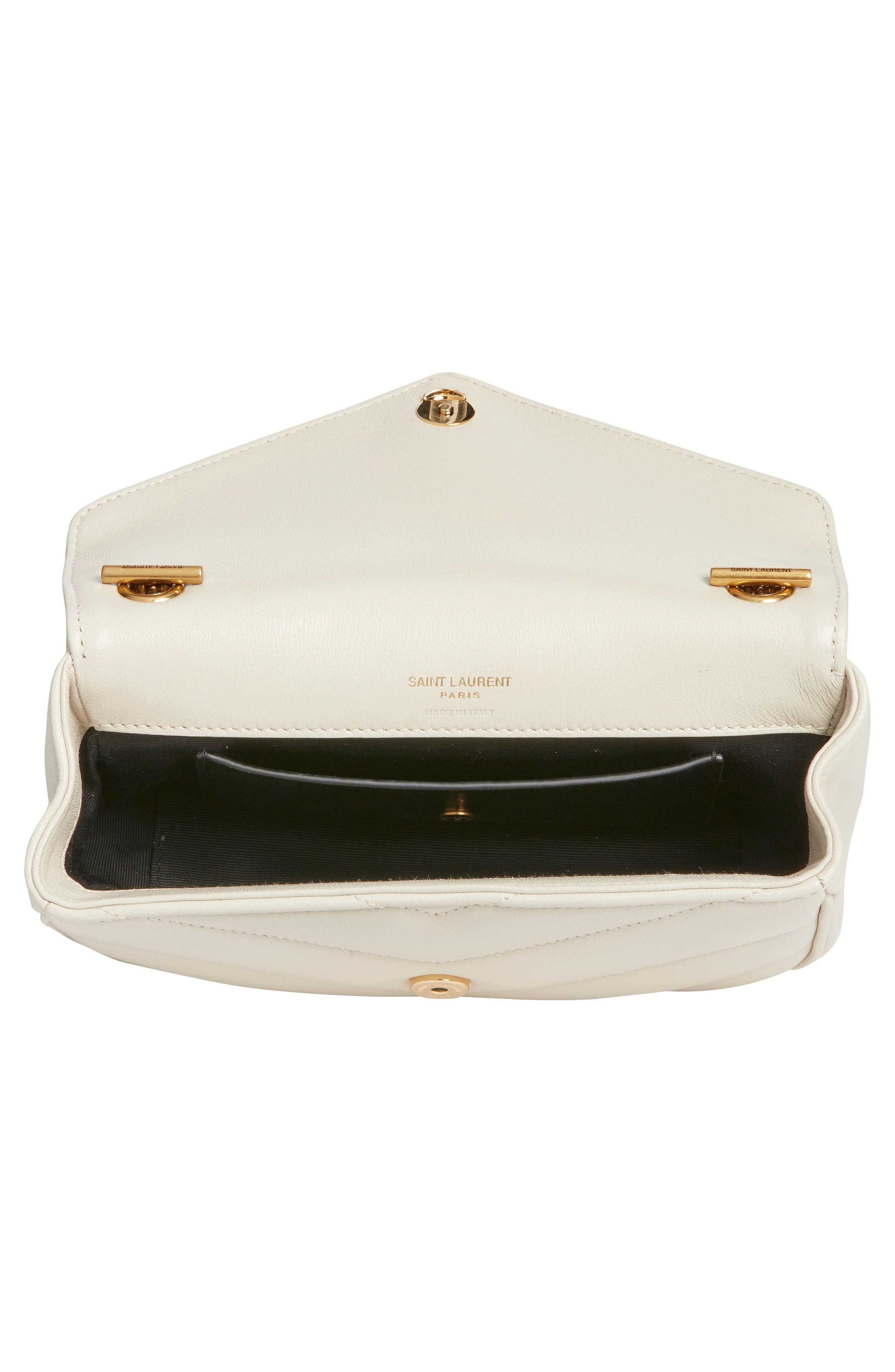 Saint Laurent Toy Loulou Quilted Leather Shoulder Bag, Alternate, color, 