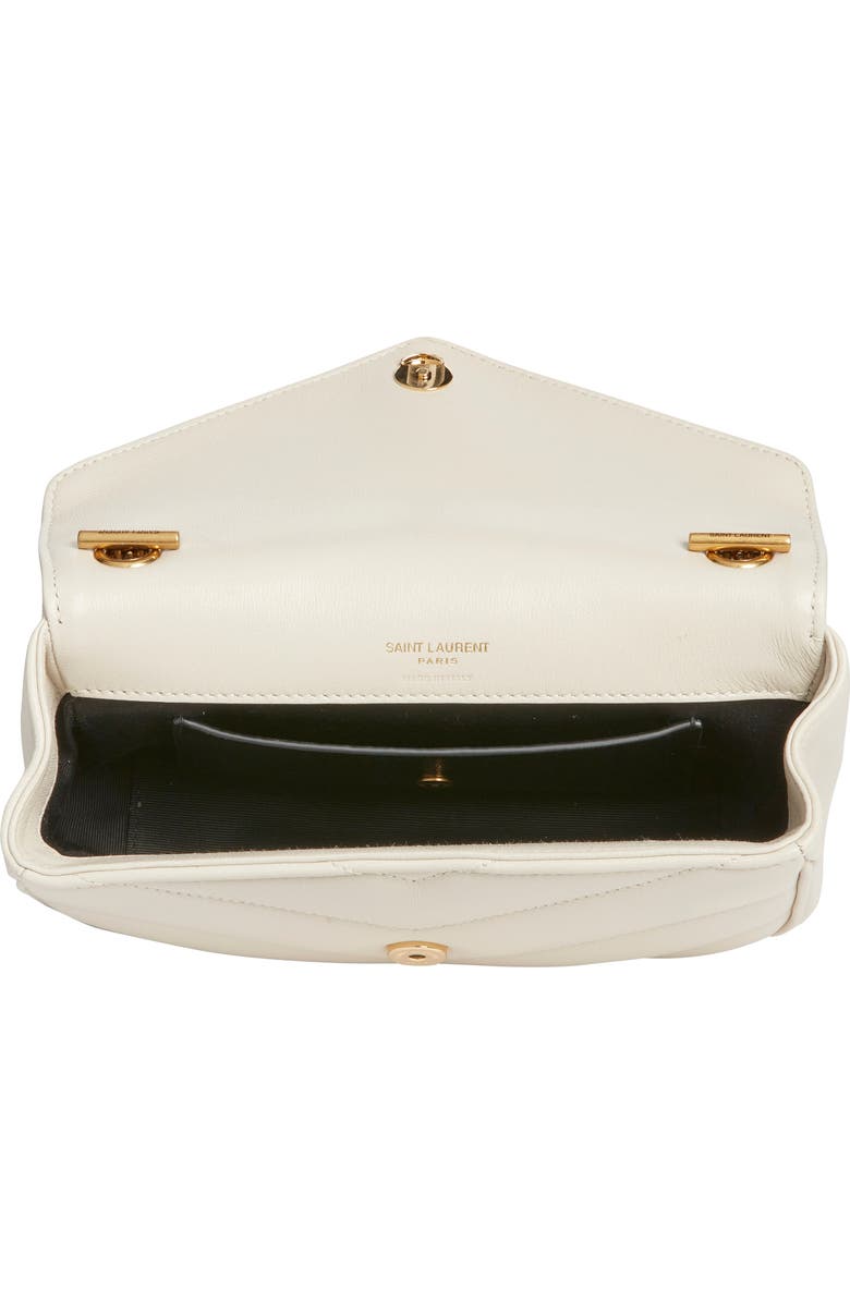 Saint Laurent Toy Loulou Quilted Leather Shoulder Bag, Alternate, color,