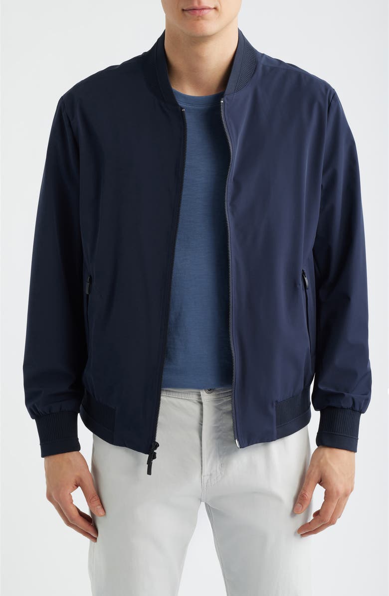 Robert Barakett Brex Windbreaker, Main, color, Dark Caspian