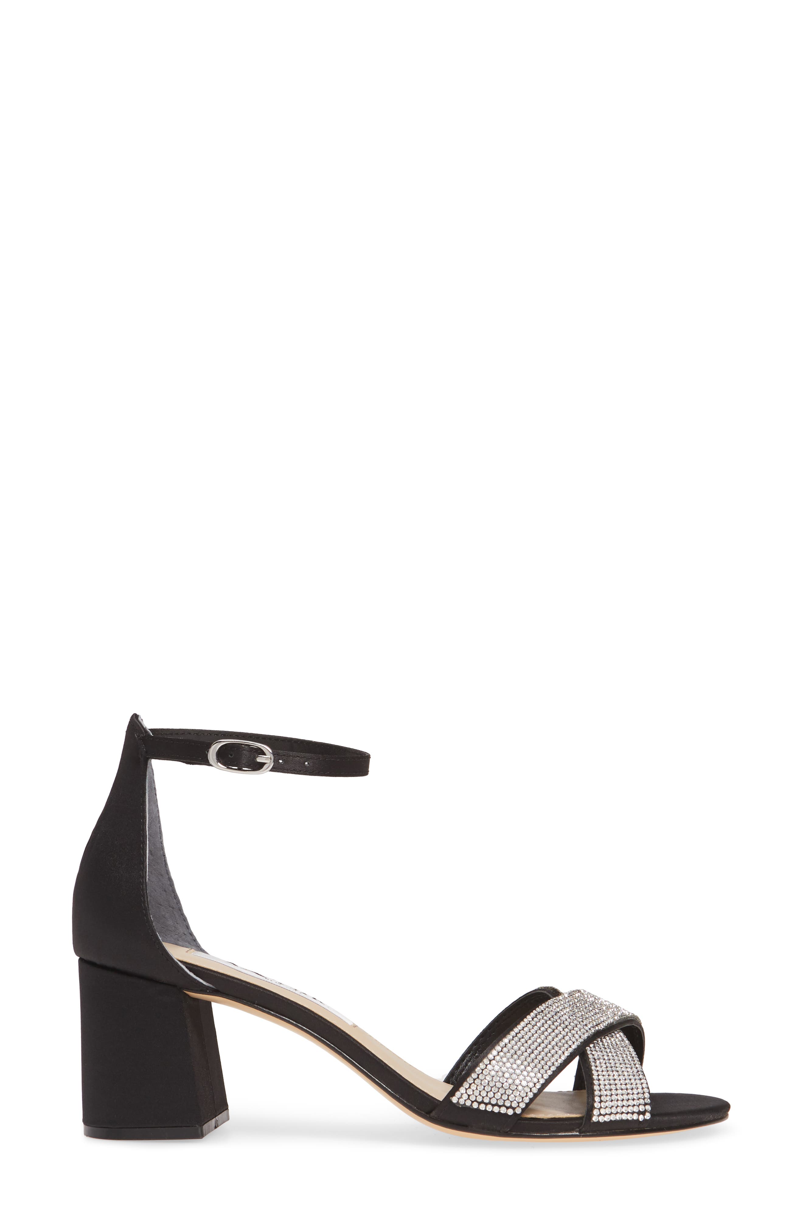 Nina Nolita Crystal Ankle Strap Sandal, Alternate, color, 