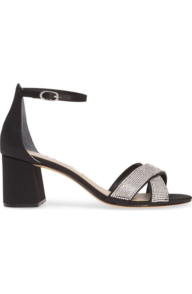 Nina Nolita Crystal Ankle Strap Sandal, Alternate, color,