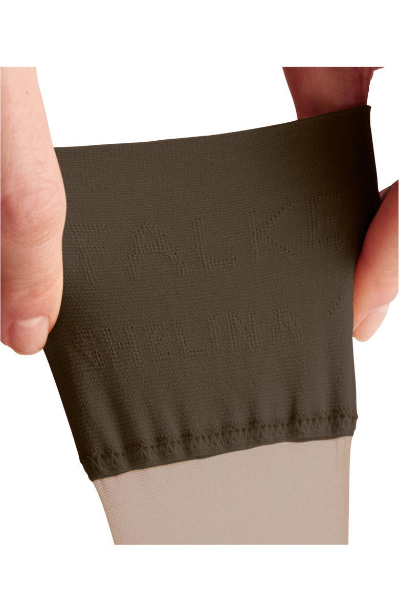 Falke Shelina Toeless 12 Denier Ultra Sheer Socks, Alternate, color, Espresso