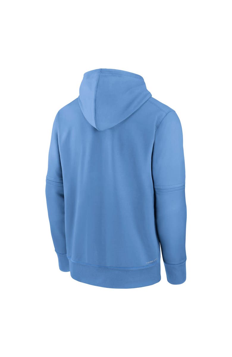 Nike Men's Nike  Light Blue Kansas City Royals Authentic Collection City Connect Therma Pullover Hoodie, Alternate, color, Light Blue