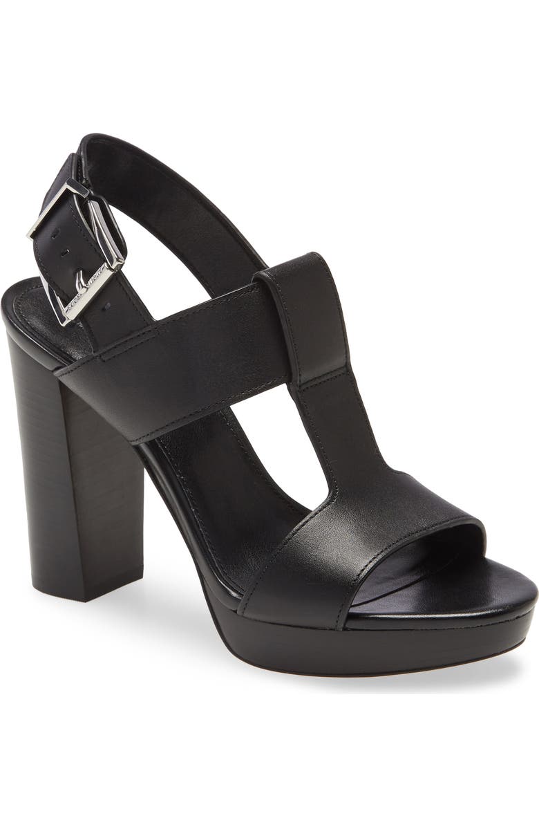 MICHAEL Michael Kors Becker Block Heel Platform Sandal, Main, color,