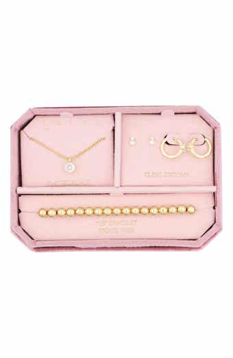 Leith Cubic Zirconia 4-Piece Assorted Jewelry Set
