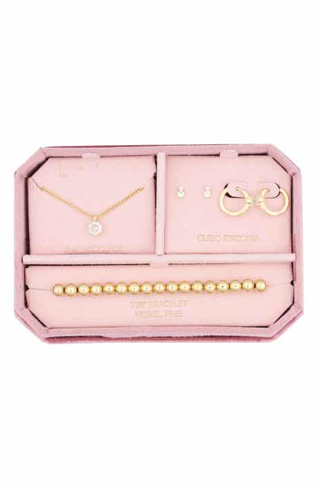 Leith Cubic Zirconia 4-Piece Assorted Jewelry Set