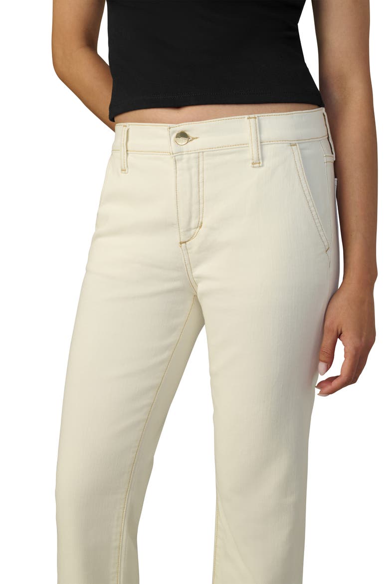 The Provocateur Bootcut Jeans, Alternate, color, MILK