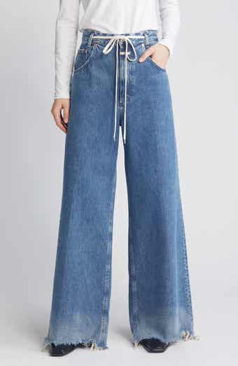 Morus Belted Wide Leg Jeans