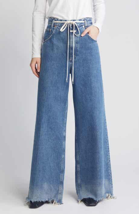 Morus Belted Wide Leg Jeans