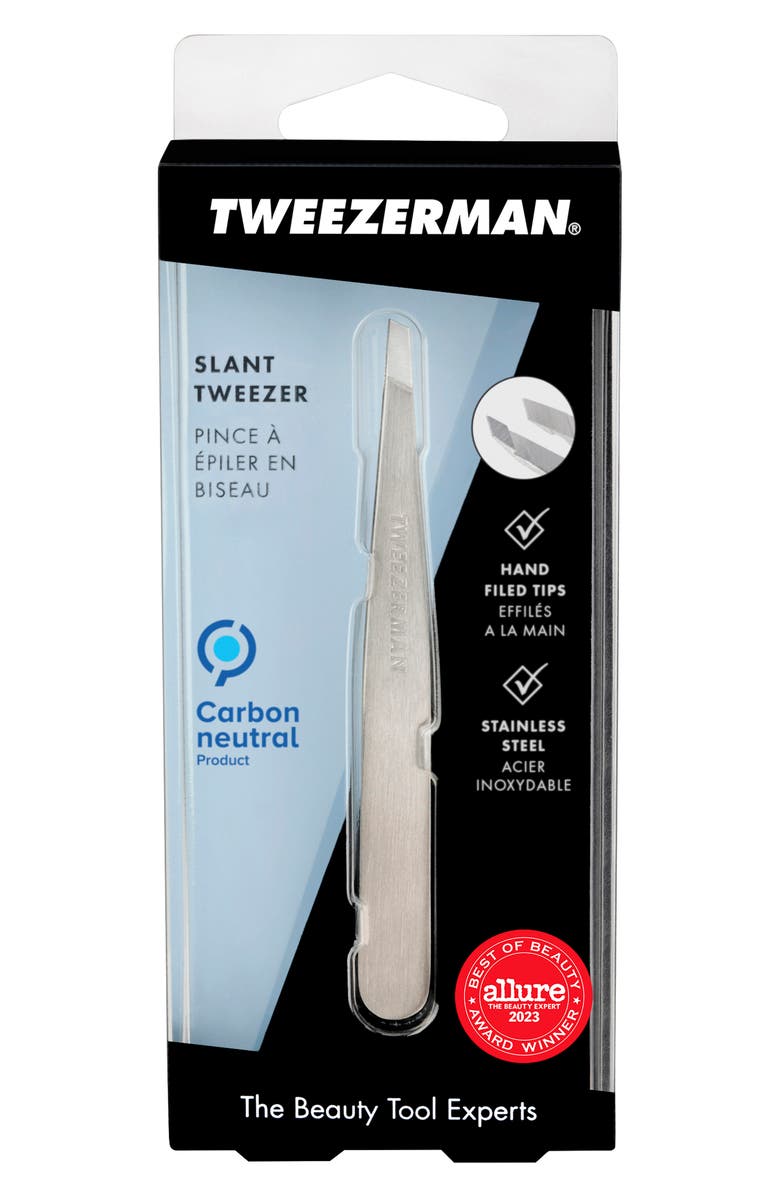 TWEEZERMAN Slant Tweezer, Alternate, color, Classic