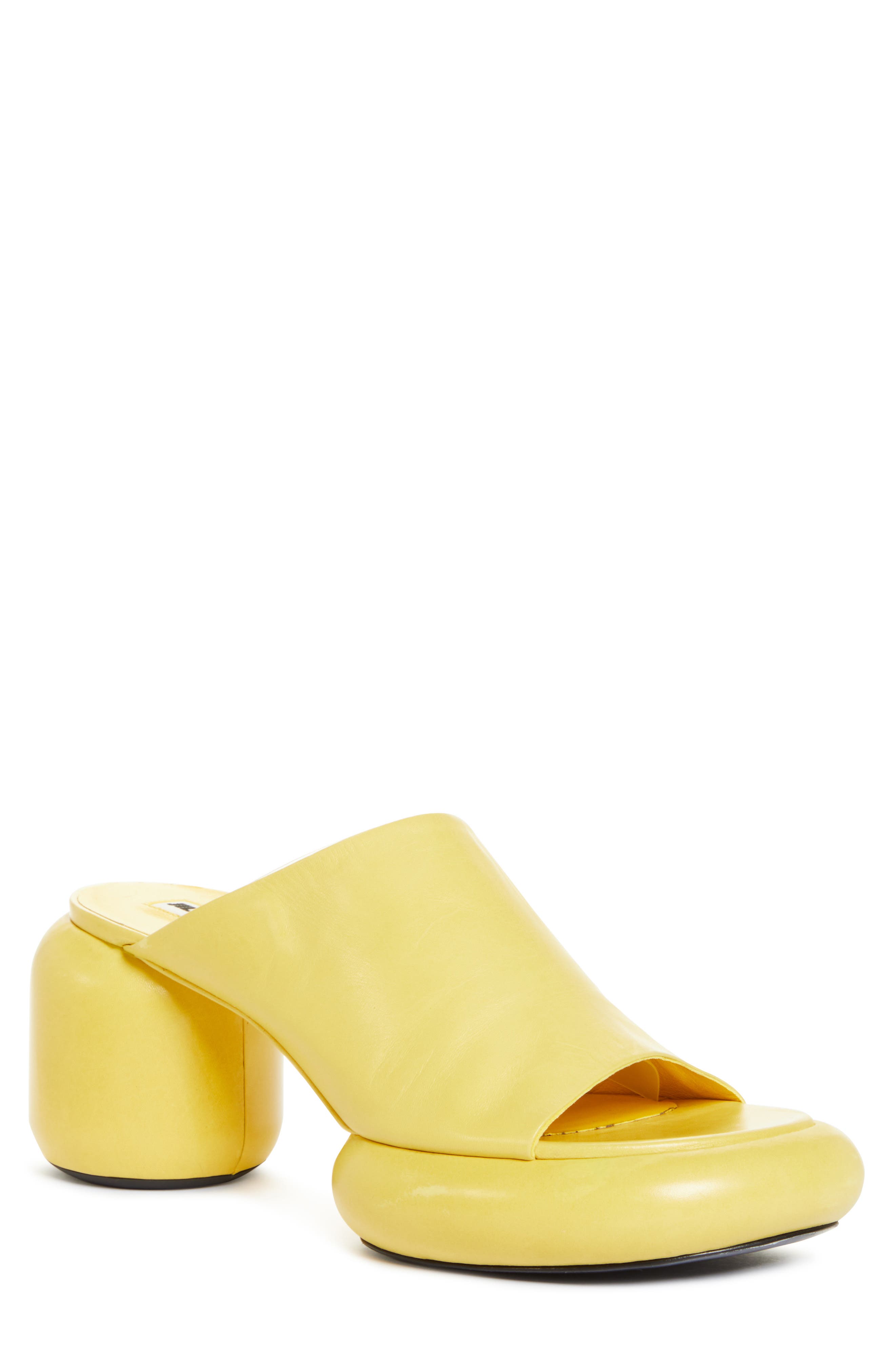 Jil Sander Round Platform Sandal, Main, color, 