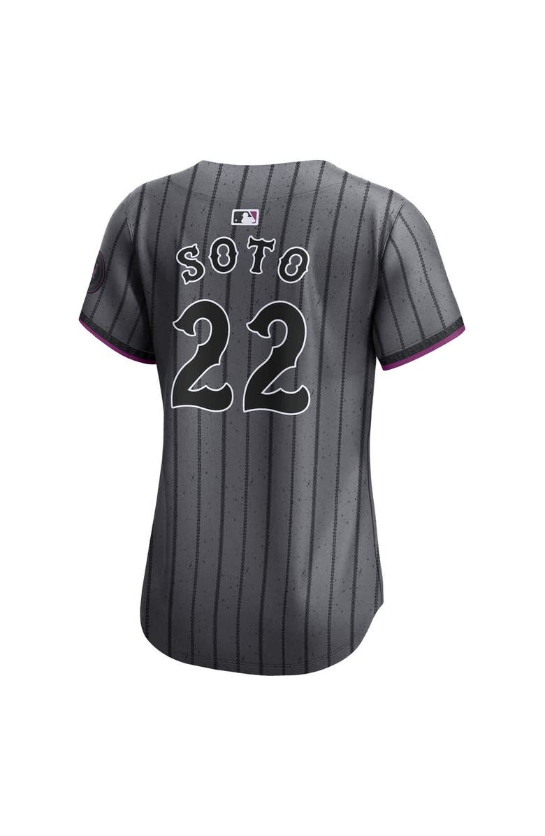 Nike Women's Nike Juan Soto Gray New York Mets City Connect Limited Jersey, Alternate, color, Gray