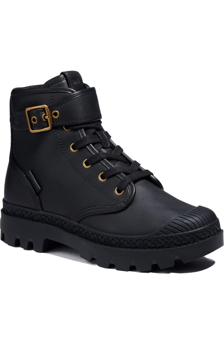 COACH Trooper Combat Boot, Main, color,