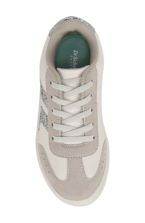 Dr. Scholl's Kids' Madison Sneaker In Oyster Multi Faux Leather