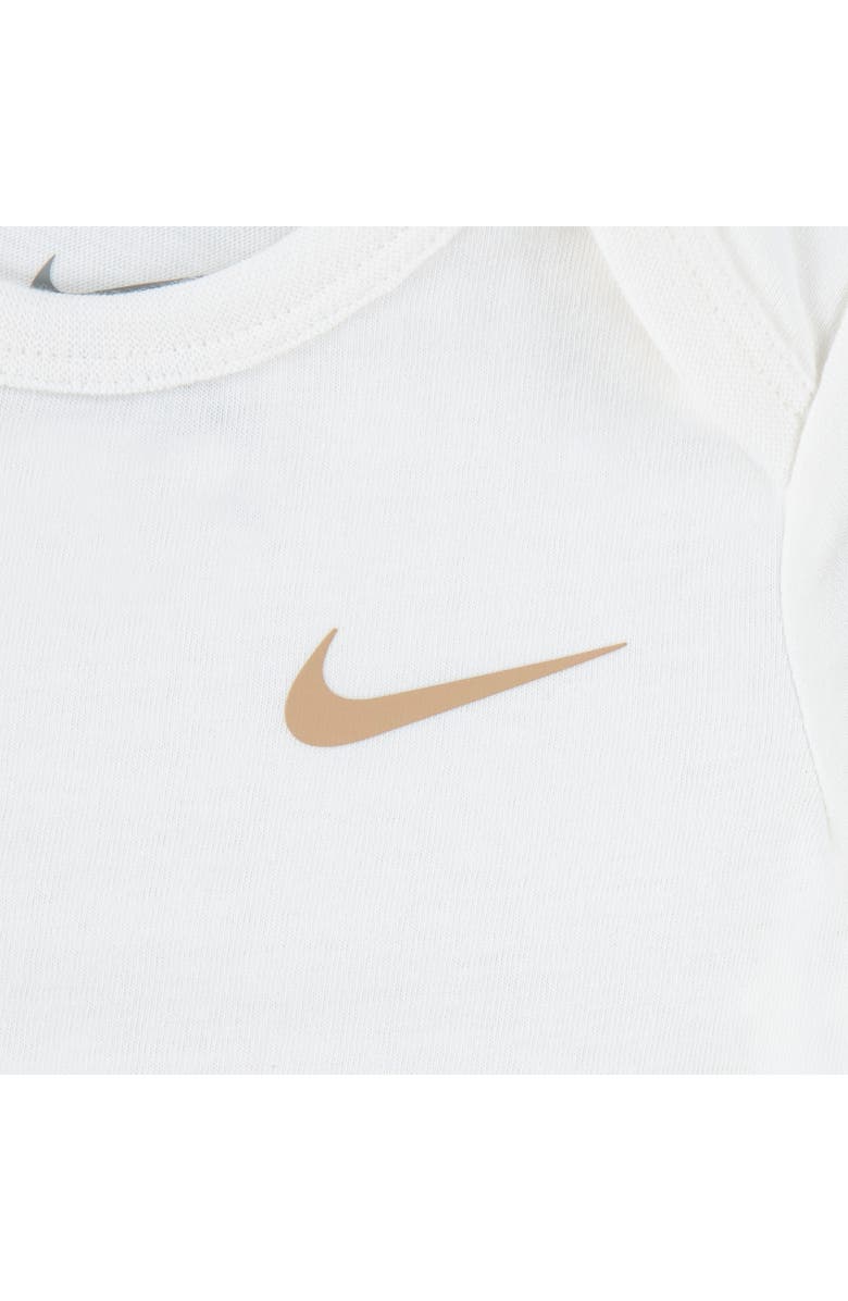 Nike Zip Hoodie, Bodysuit & Joggers Set, Alternate, color, Hemp