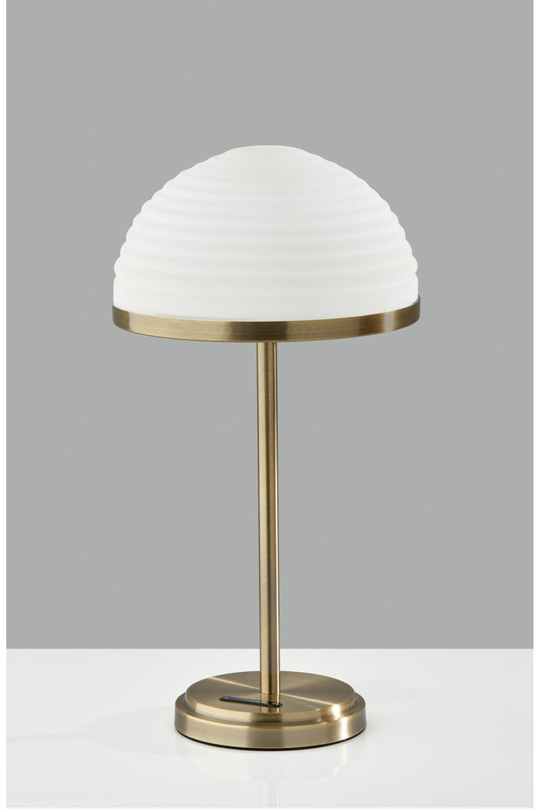 Juliana LED Smart Table Lamp, Alternate, color, ANTIQUE BRASS