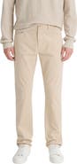 Vince Dylan Slim Fit Peached Stretch Cotton Pants