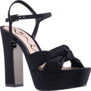 Nina Sherlee Ankle Strap Platform Slide Sandal