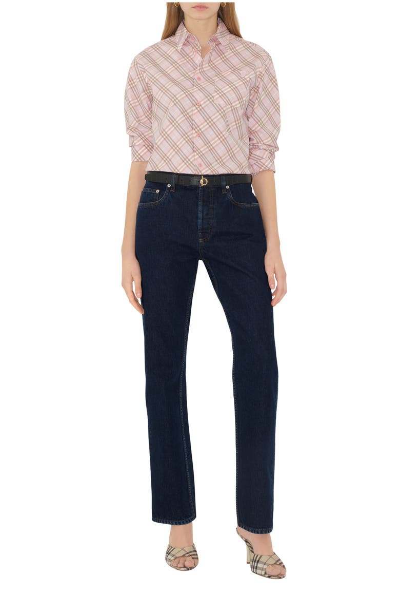 Burberry Regular Fit Jeans, Main, color, 