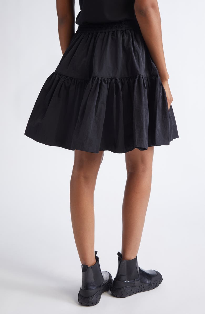 Cecilie Bahnsen Blair Recycled Taffeta Cargo Skirt, Alternate, color, Black