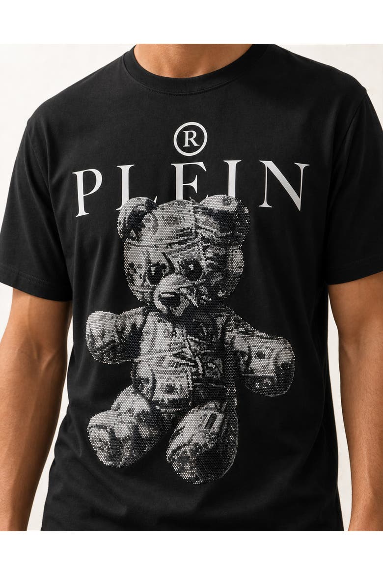 Jersey T-Shirt Teddy Dollar Stones Men, Alternate, color, black