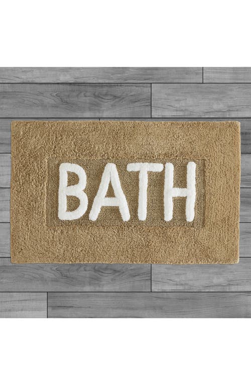 Jean Pierre New York Bath Mat In Sand