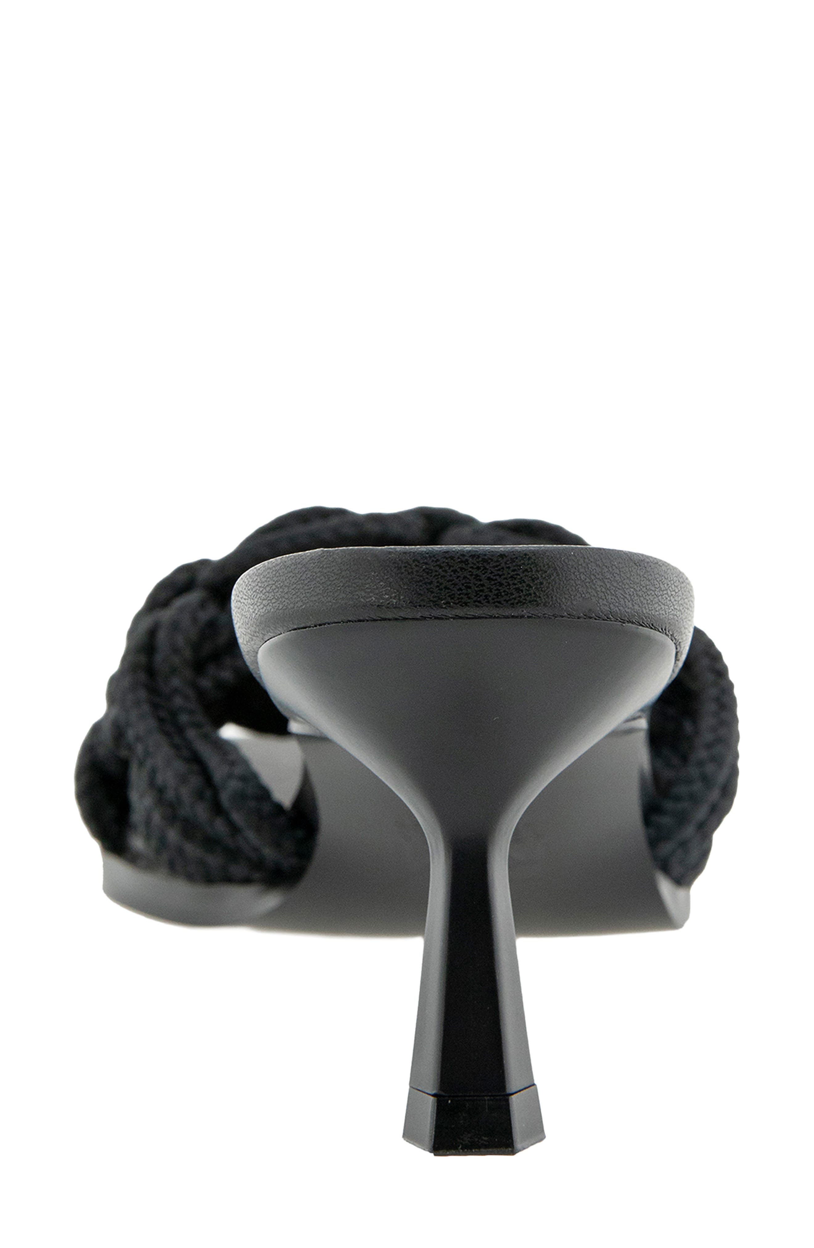 Rebecca Minkoff Fannie Rope Slide Sandal, Alternate, color, Black