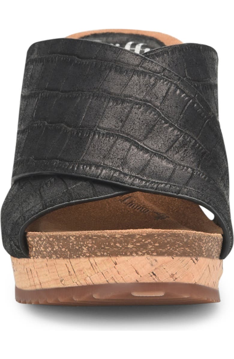 Söfft Ciera Crisscross Wedge Sandal, Alternate, color,