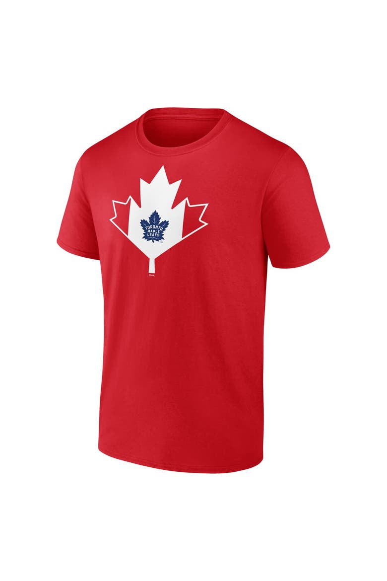 Men's  Red Toronto Maple Leafs Canada Day T-Shirt, Alternate, color, Red