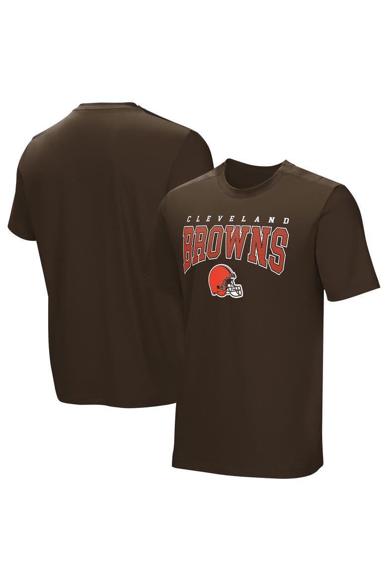 Men's  Brown Cleveland Browns Home Team Adaptive T-Shirt, Main, color, Brown