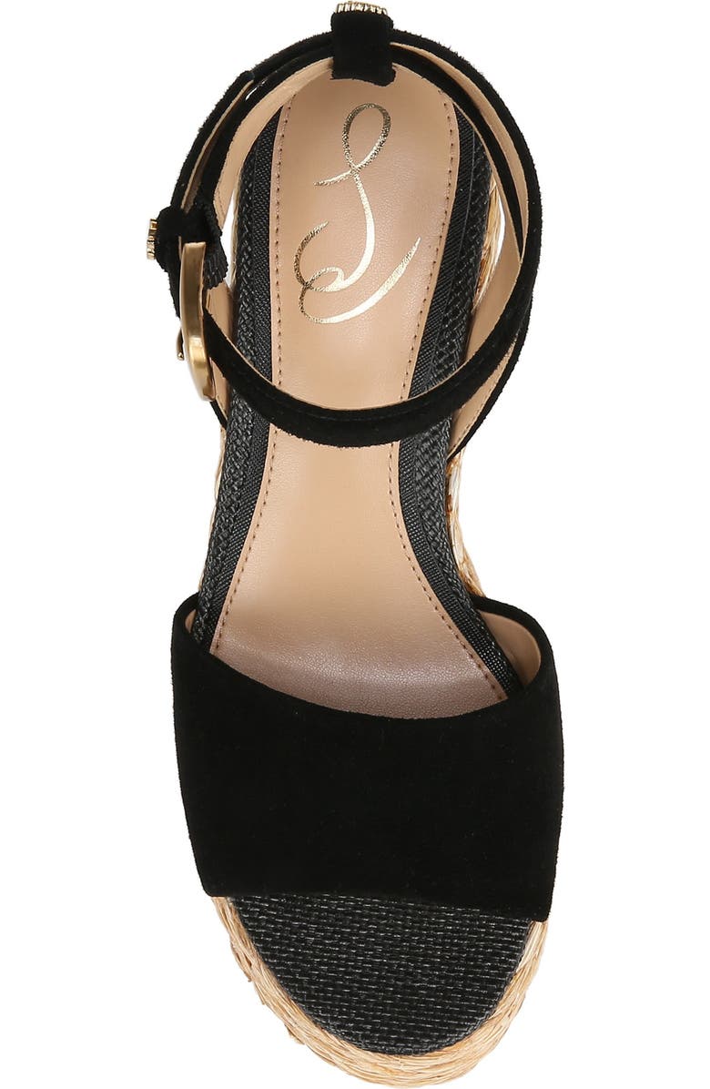 Sam Edelman April Platform Wedge Espadrille Sandal, Alternate, color,