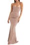 Milena Jersey Corset Maxi Dress