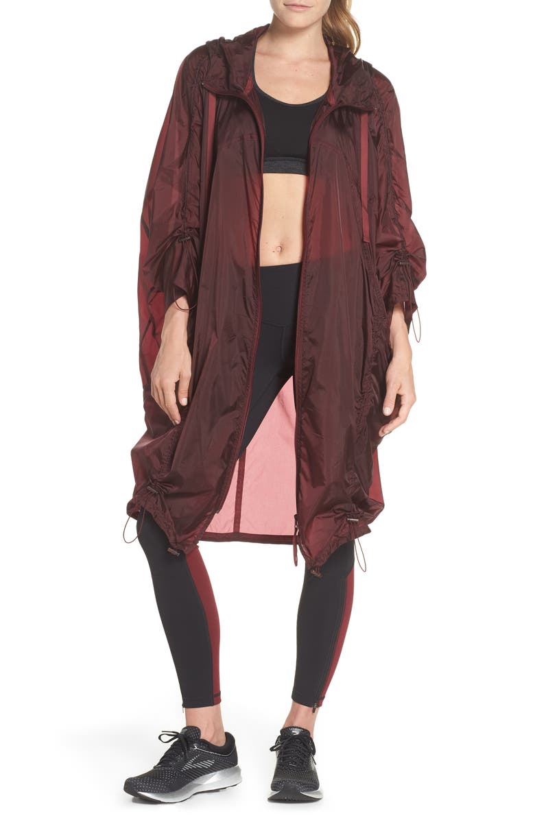 Zella Olivia Sheer Parka, Main, color,