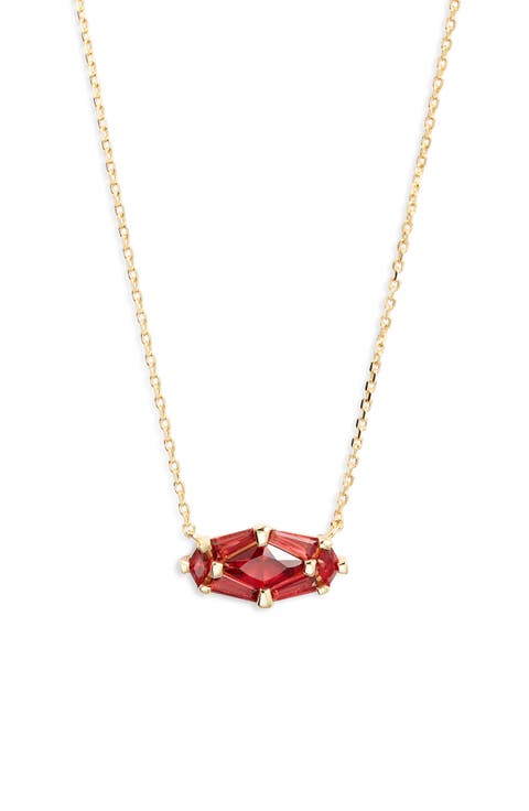 Short Lindy Rae Pendant Necklace