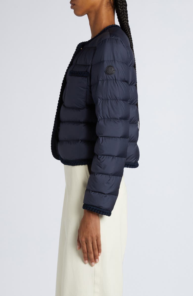 Moncler Gencay Down Jacket, Alternate, color, Navy Blue