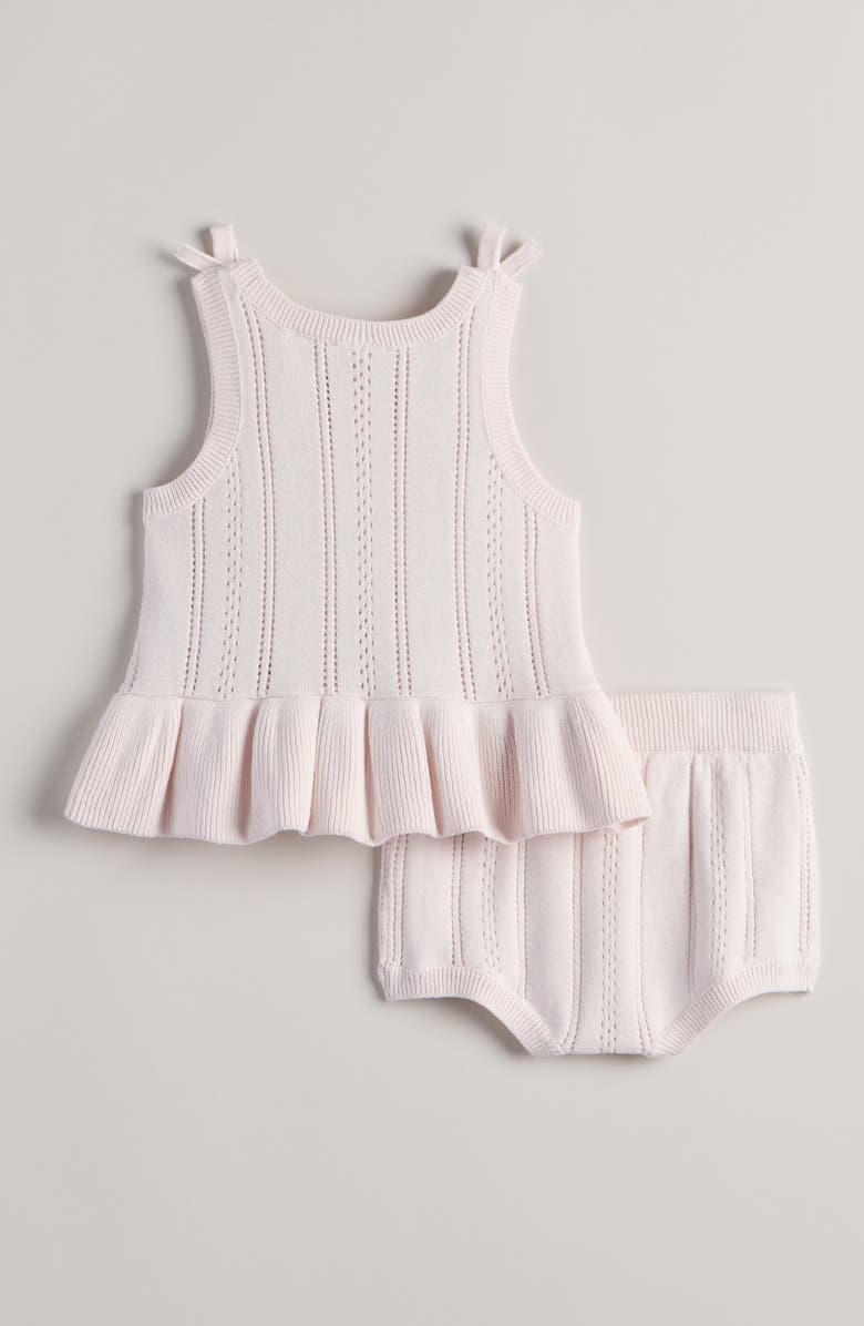 Nordstrom Sweater Tank & Shorts Set, Alternate, color, Pink Heaven