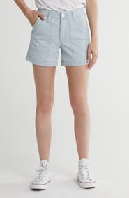 Democracy Railroad Stripe Carpenter Shorts