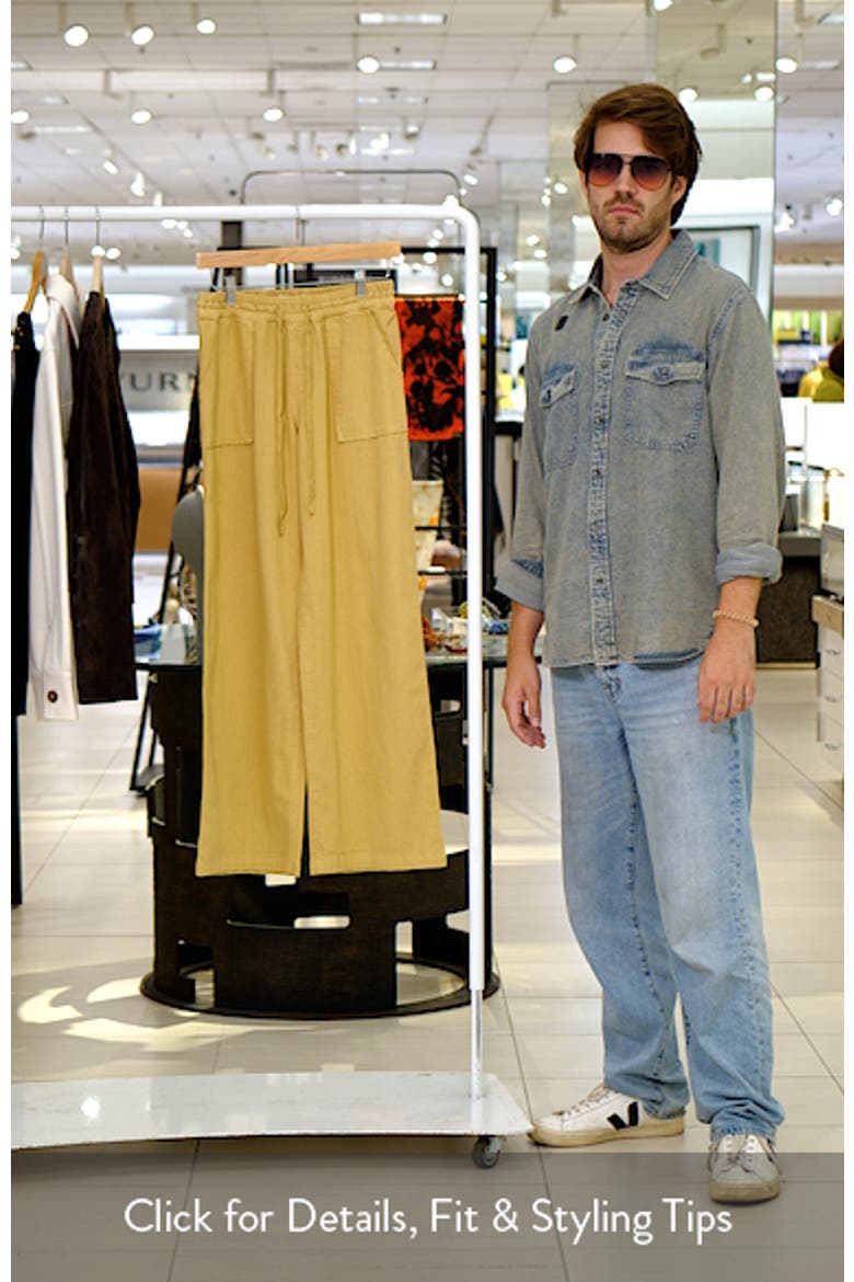 Sevie 2 Drawstring Cotton Twill Pants video