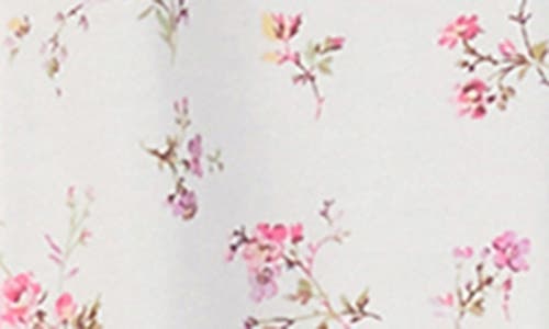 Shop Ralph Lauren Lauren  Floral Cotton Pajamas In White Floral