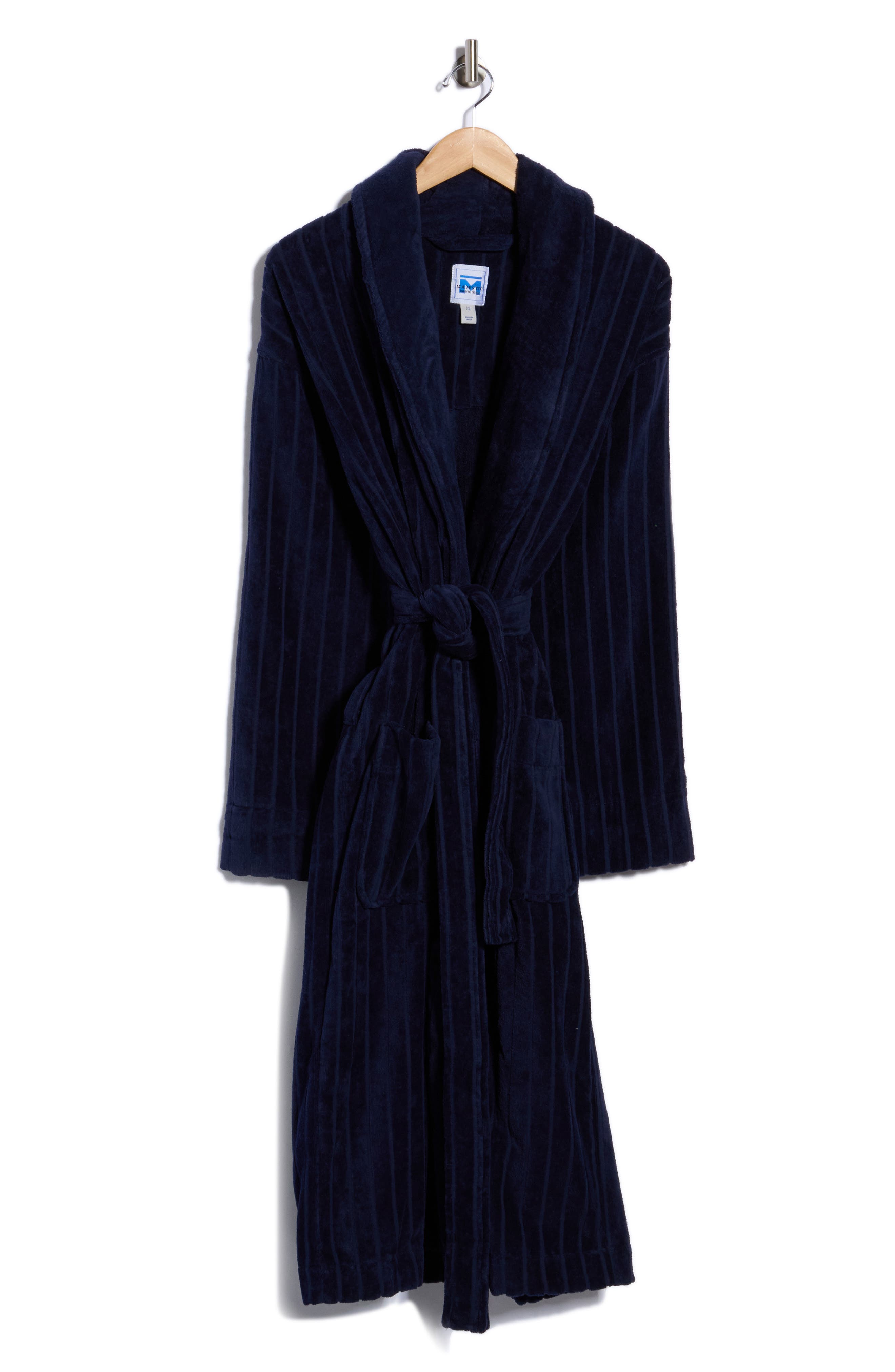 Textured Terry Velour Robe