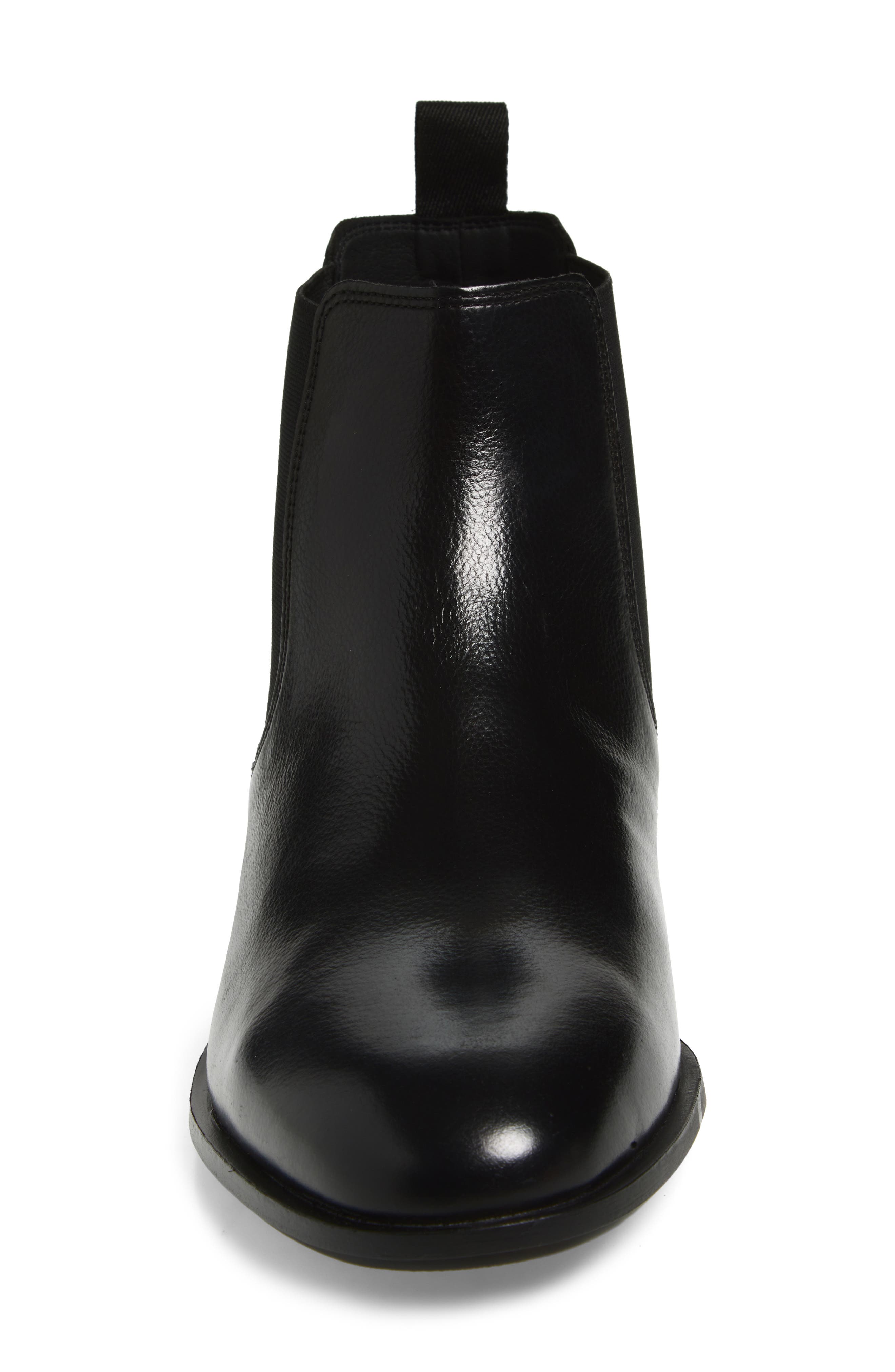 BOSS Colby Chelsea Boot, Alternate, color, Black
