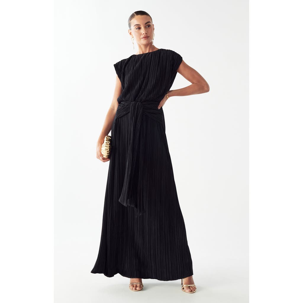Savel Zarina Maxi Dress In Black