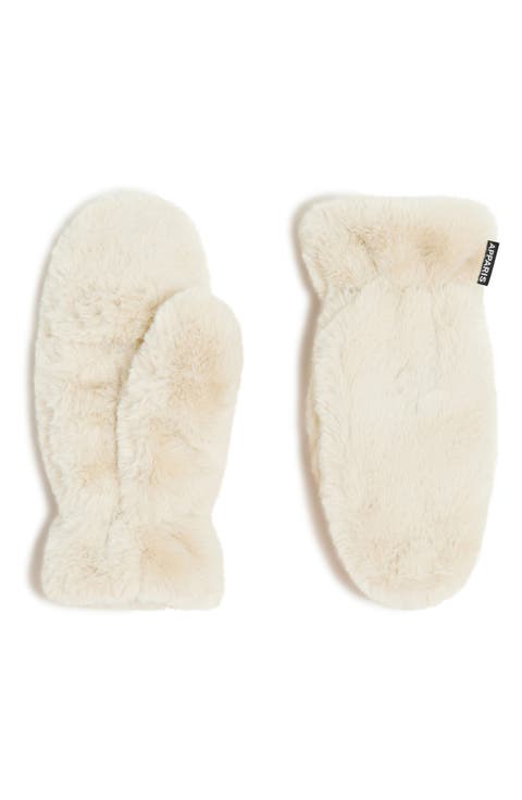 Coco Faux Fur Mittens